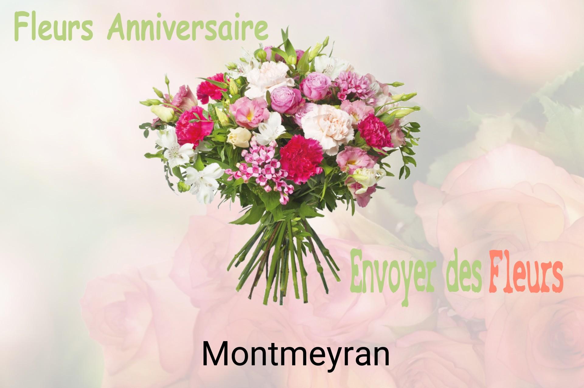 Bouquet de fleurs d’anniversaire livré à Montmeyran